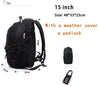 Crossten Swiss Multifunctional 17.3" Laptop Backpack sleeve case bag Waterproof USB Charge Port Schoolbag Hiking Travel bag