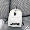 Women Canvas Backpack Women's Backpacks Doll Pendant Woman Shoulder Bag Harajuku Black Backpack Female Fashion Mochila Bagpack