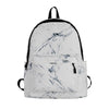 Fashion Teenager Backpack  Boys Girls Marble Stone Print Backpack Rucksack Canvas Shoulder School Backpack Mochila Feminina